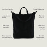 Baggu Zip Duck Bag - Black