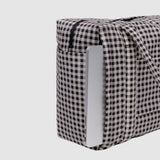 Baggu Cloud Carry-On Small - Black & White Gingham