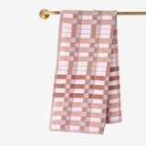 Mungo Tea Towel Pocket Weave - Papaya
