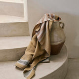 Mungo Flax Towel - Amber