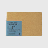 Traveler's Company - Spiral Ring Notebook Watercolour Paper_Simple_Beautiful_Things