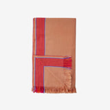 Mungo Ruti Kikoi Cotton Wrap - Apricot_Simple_beautiful_things