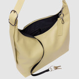 Baggu Recycled Leather Shoulder Bag - Straw