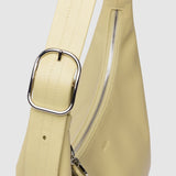 Baggu Recycled Leather Shoulder Bag - Straw