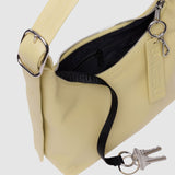 Baggu Recycled Leather Shoulder Bag Mini - Straw