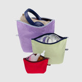 Baggu Go Pouch Set - Kaleidoscope Mix