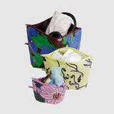 Baggu Go Pouch Set - Poppy Mix
