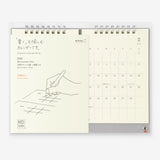 Midori MD - 2026 Desk Calendar Twin_Simple_Beautiful_Things