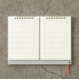 Midori MD - 2026 Desk Calendar Twin