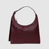 Baggu Recycled Leather Shoulder Bag - Mahogany