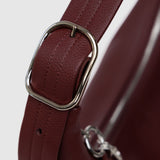 Baggu Recycled Leather Shoulder Bag - Mahogany