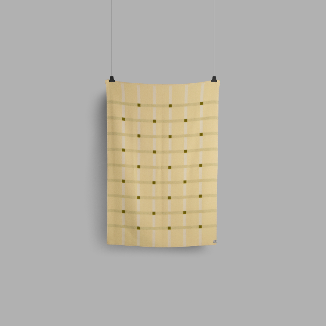 Roros Tweed Knut Throw - Lime Simple Beautiful Things