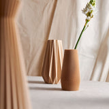 Vase - Origami Black