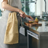 Linen Tea Towel - Thick Lemon