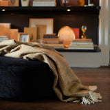 Klippan Blanket Curve - Caramel