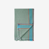 Mungo Ruti Kikoi Cotton Wrap - Sage_Simplebeautifulthings.com.au