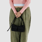 Baggu Cargo Shoulder Bag Small - Black