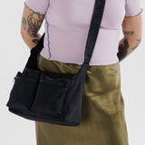 Baggu Cargo Crossbody Bag Medium - Black