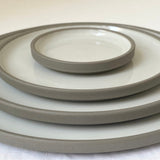 Hasami Porcelain Plate 14.5cm Ash White