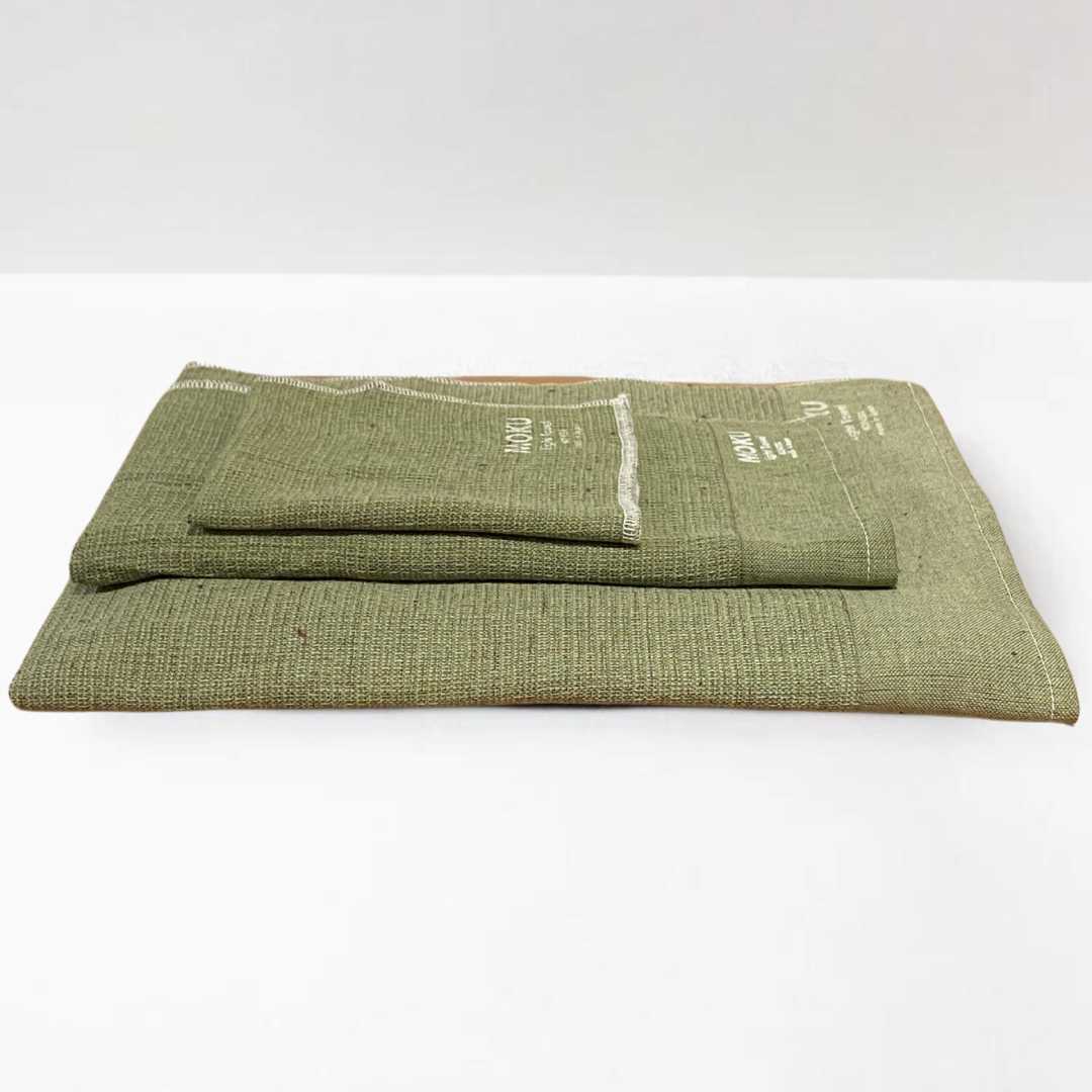 Kontex Moku Lightweight Towel - Green_Simple_Beautiful_Things