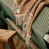 Wool Throw Isak - Chestnut