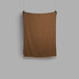 Wool Throw Isak - Chestnut