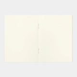 Traveler's Factory Short Trip Refill - Cream Blank Passport size