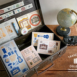 Traveler's Notebook - Travel Tools Greeting Card Blue