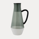 Glass Two-tone Carafe 1L - Grey