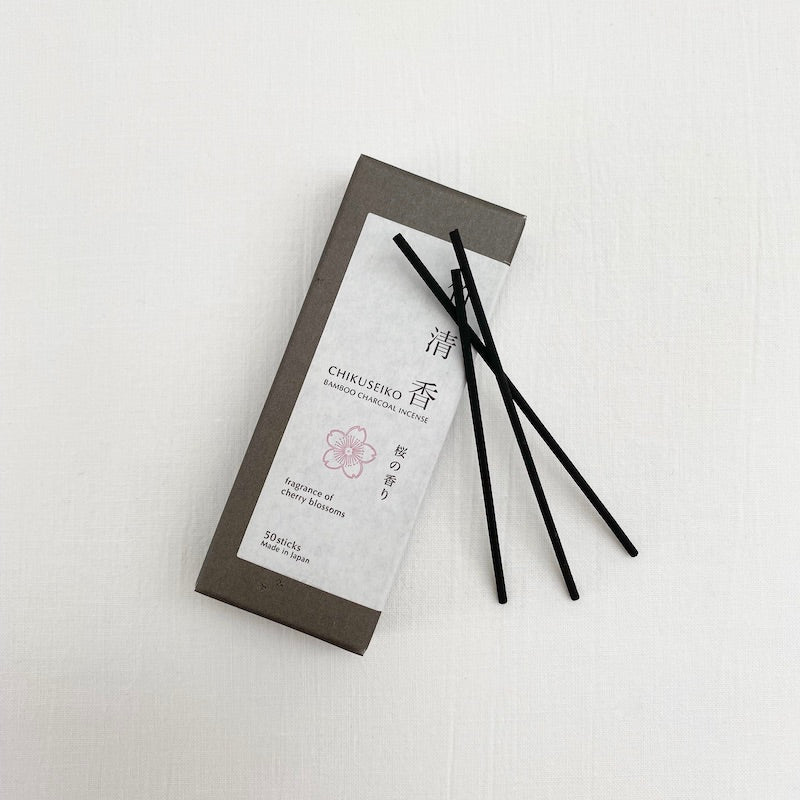 Chikuseiko Incense Cherry Blossom - Short_Simple_beautiful_things