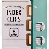Midori Index clips