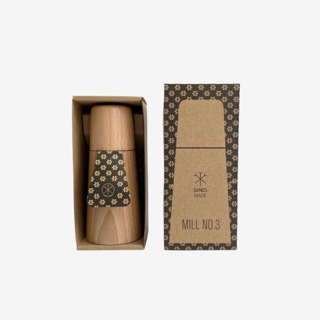 Sands Made Salt & Pepper Mill - Beech _Box_Simple_Beautiful_Things