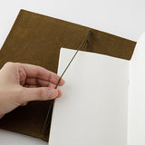 TRAVELER'S Notebook Regular Size Starter kit - Olive