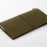 TRAVELER'S Notebook Regular Size Starter kit - Olive
