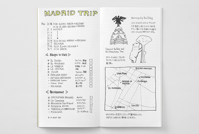 Traveler's Notebook Refill - Dot Grid - simplebeautifulthings