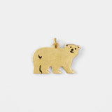 TRAVELER'S Factory Brass Charm Small Bear