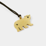 TRAVELER'S Factory Brass Charm Small Bear