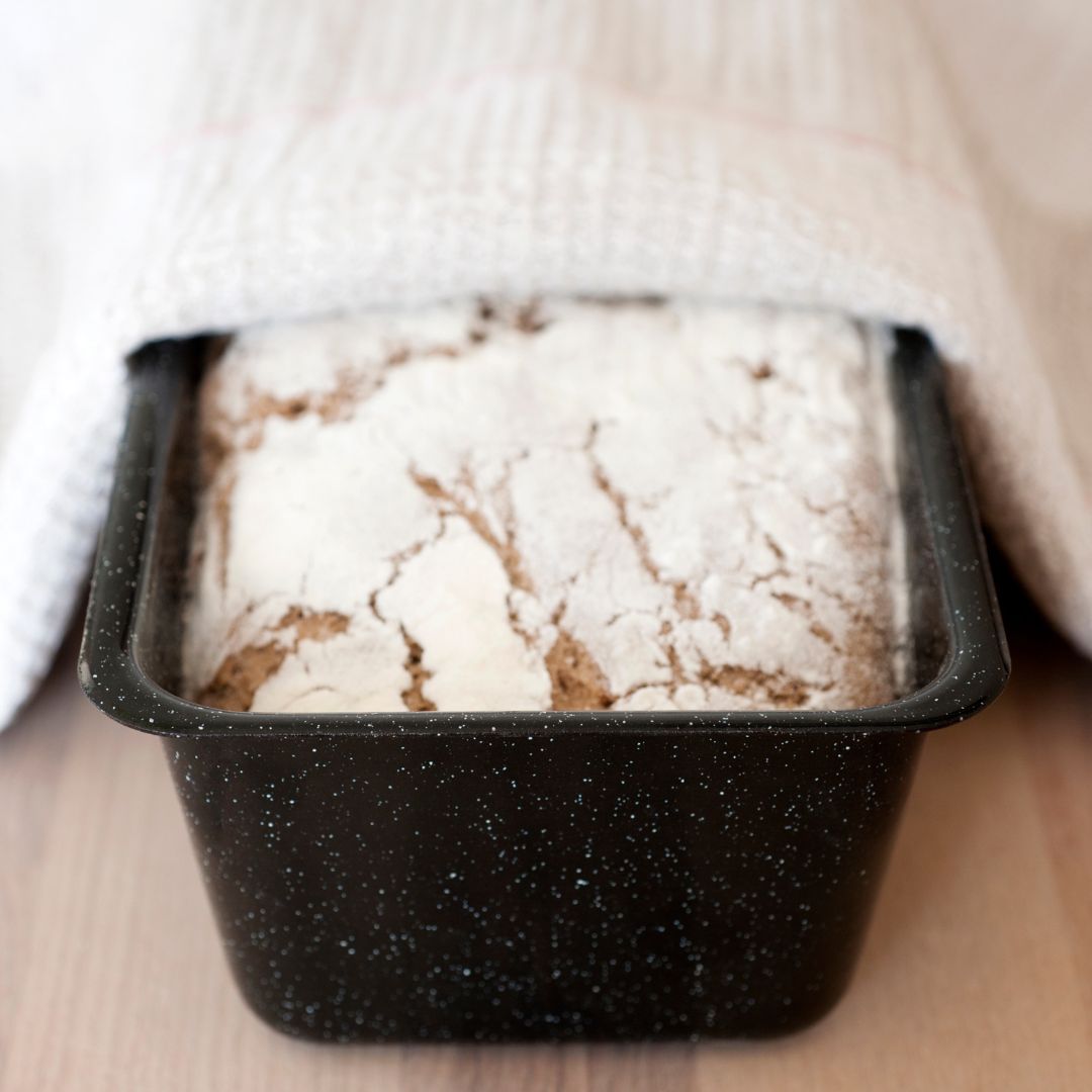 Riess Enamel Bread Baking Pan