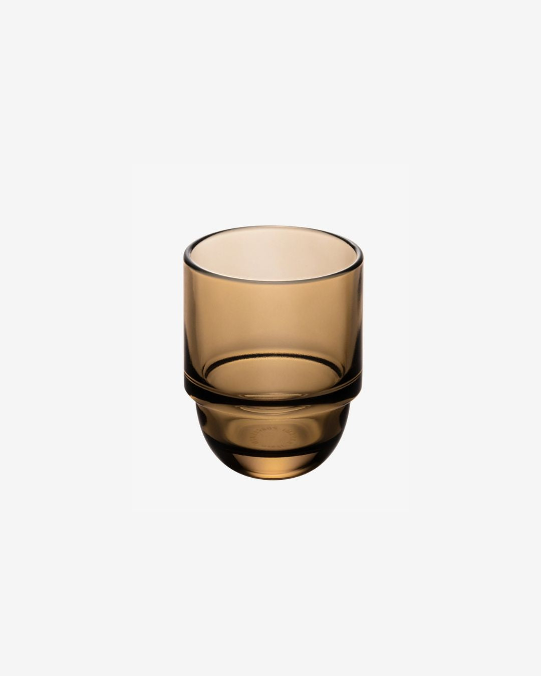 Hasami Round Glass Tumbler - Smokey Amber_Simple_Beautiful_Things