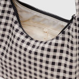 Baggu Shoulder Bag Mini - Black & White Gingham