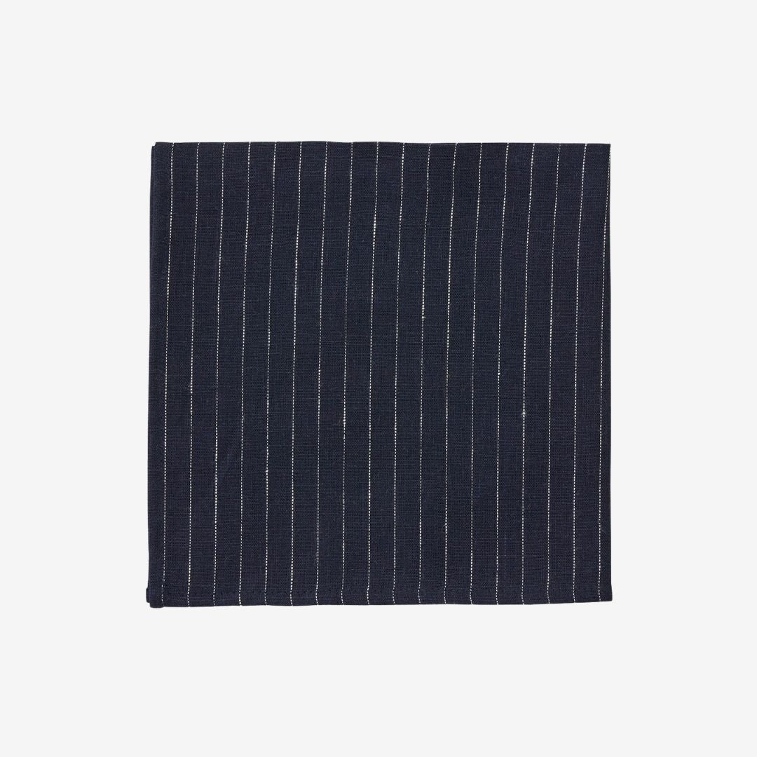 Linen Placemat -Harper Pin Stripe