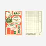 Traveler's Notebook Plastic Backing Sheet 2027 - Passport Size