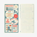 Traveler's Notebook Plastic Backing Sheet 2027 - Regular Size