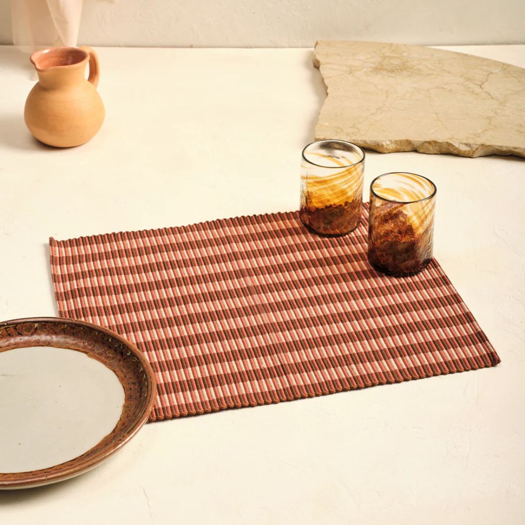 Minna Placemat Field - Pumpkin