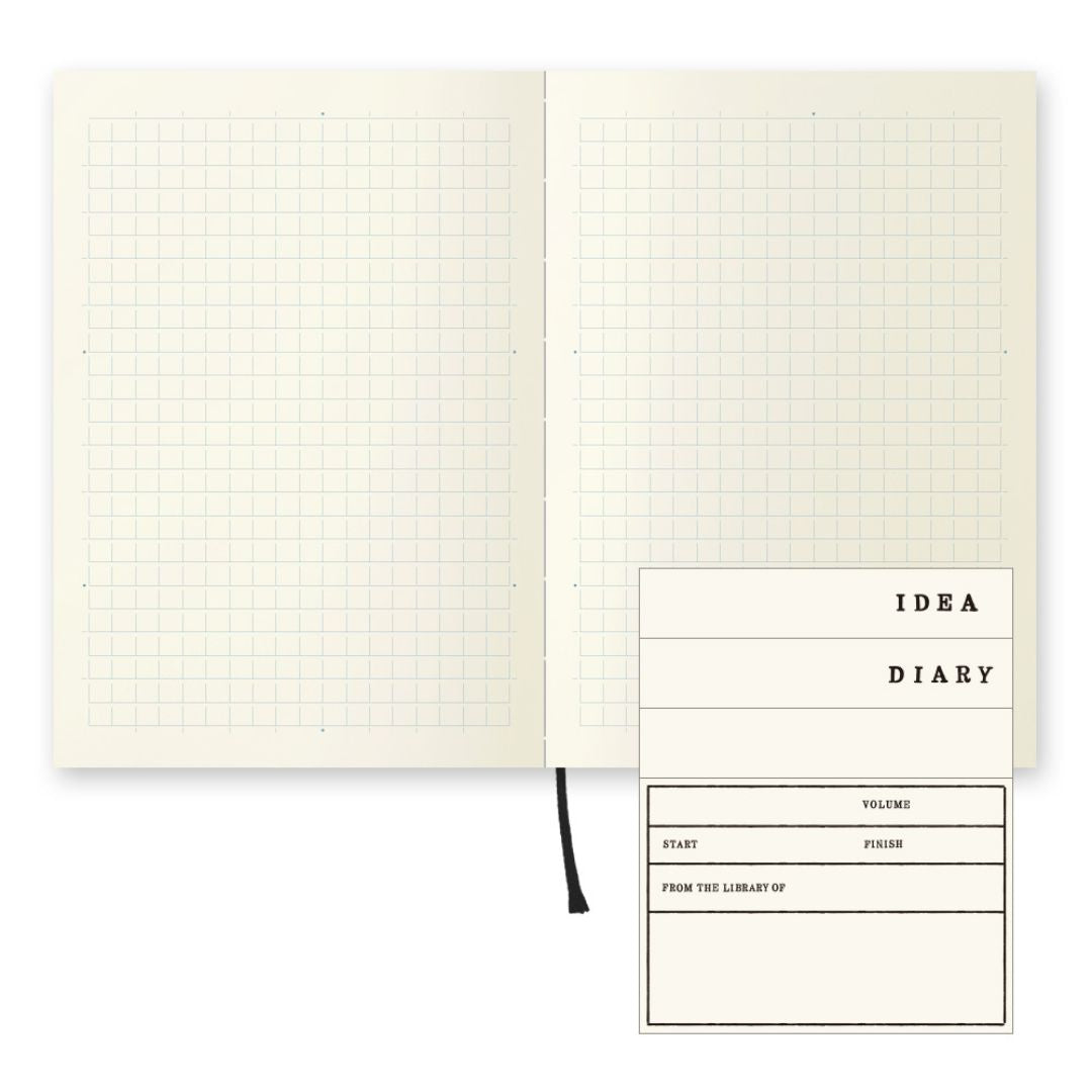 Midori MD Notebook - A7 Grid