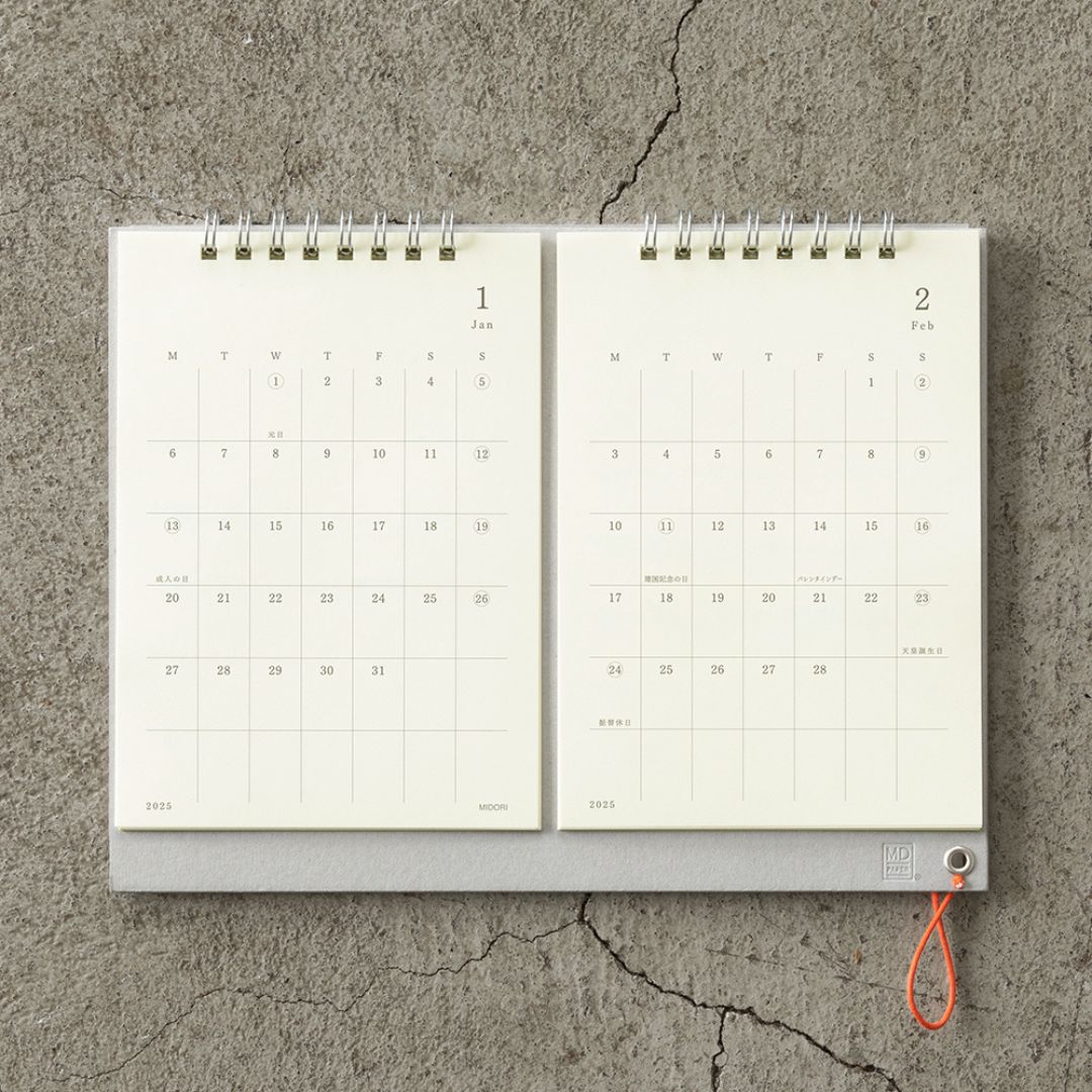 Midori MD - 2025 Calendar Twin