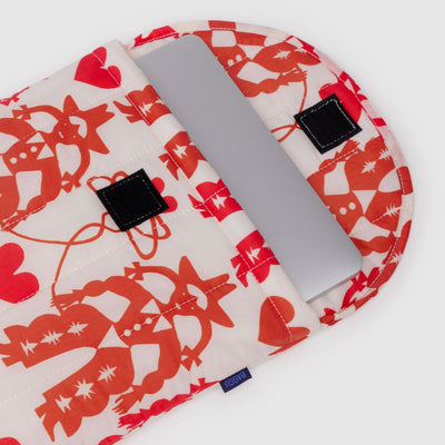 Baggu Puffy Laptop Sleeve 13"/14" - Cowgirl