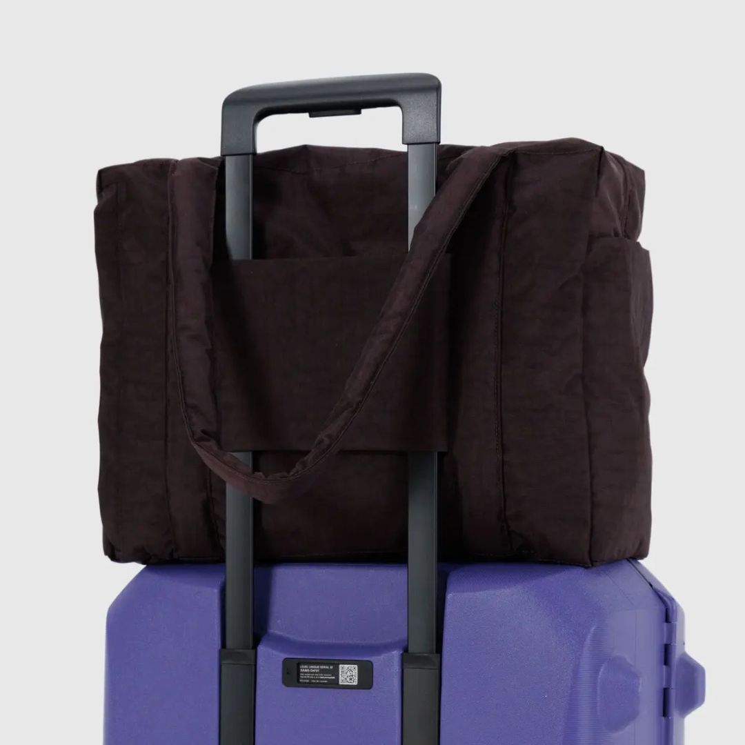 Baggu Cloud Carry-On Small - Chocolate Plum