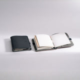 Roterfaden Slim Refillable Notebook (Taschenbegleiter) - Leather Black