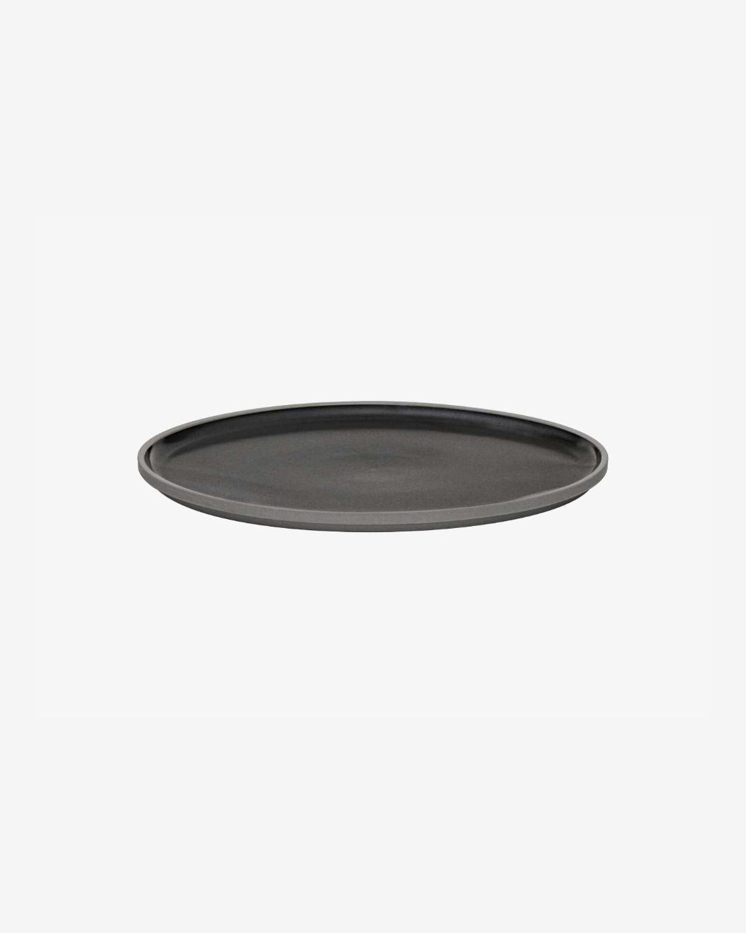 Hasami Porcelain Plate - Dark Grey